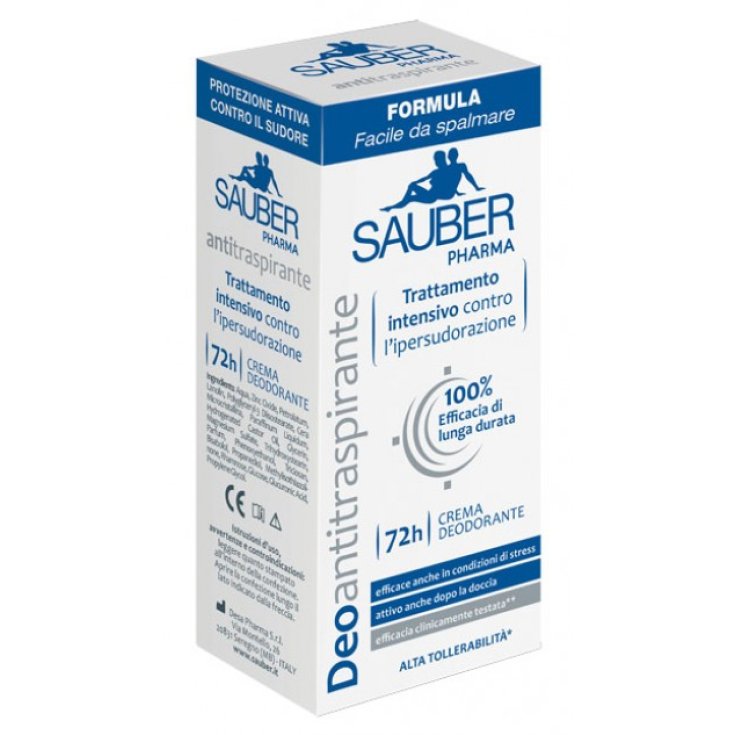 Sauber DeoAntitraspirante Crema 30ml