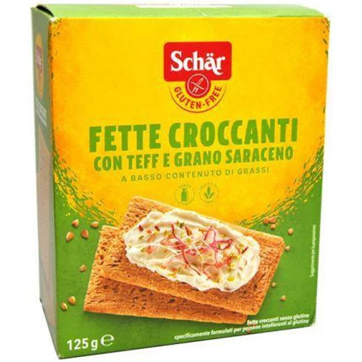 Fette Croccanti Con Teff E Grano Saraceno Schar 125g