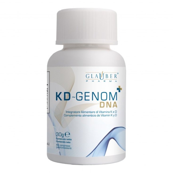 KD-Genom DNA Glauber Pharma 60 Compresse