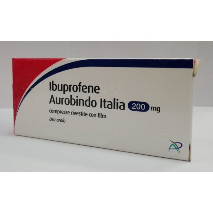 Ibuprofene 200mg Aurobindo 20 Compresse Rivestite 