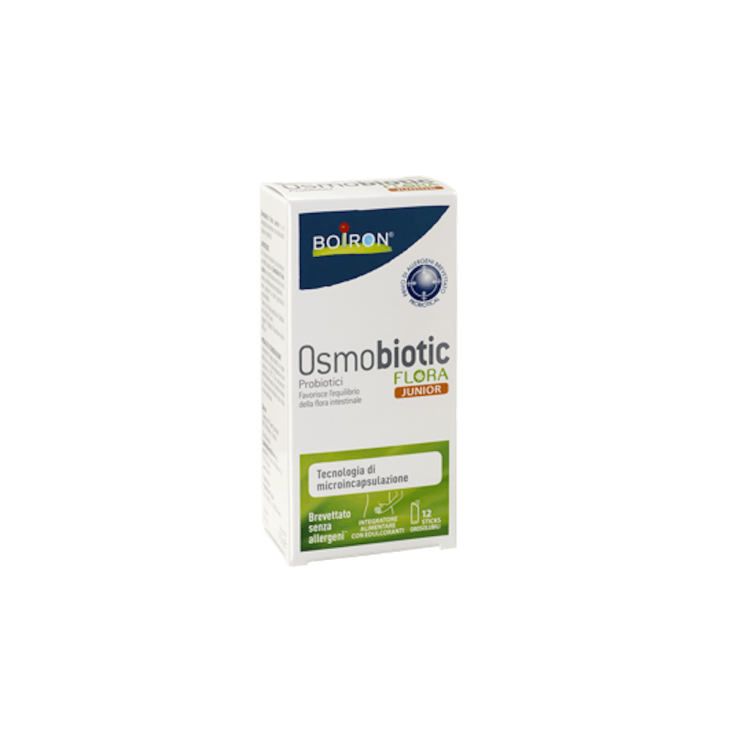 Osmobiotic Flora Junior Boiron 12 Sticks Orosolubili