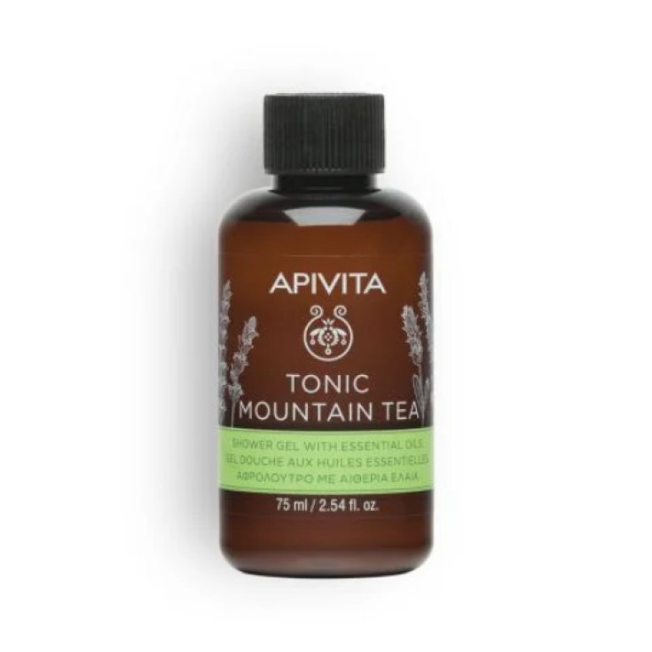 Gel Doccia Tonic Mountain Tea APIVITA 75ml