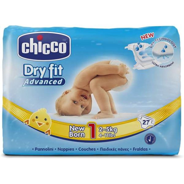 Pannolini Dry Fit Advanced Tg.New Born 2/5kg Chicco