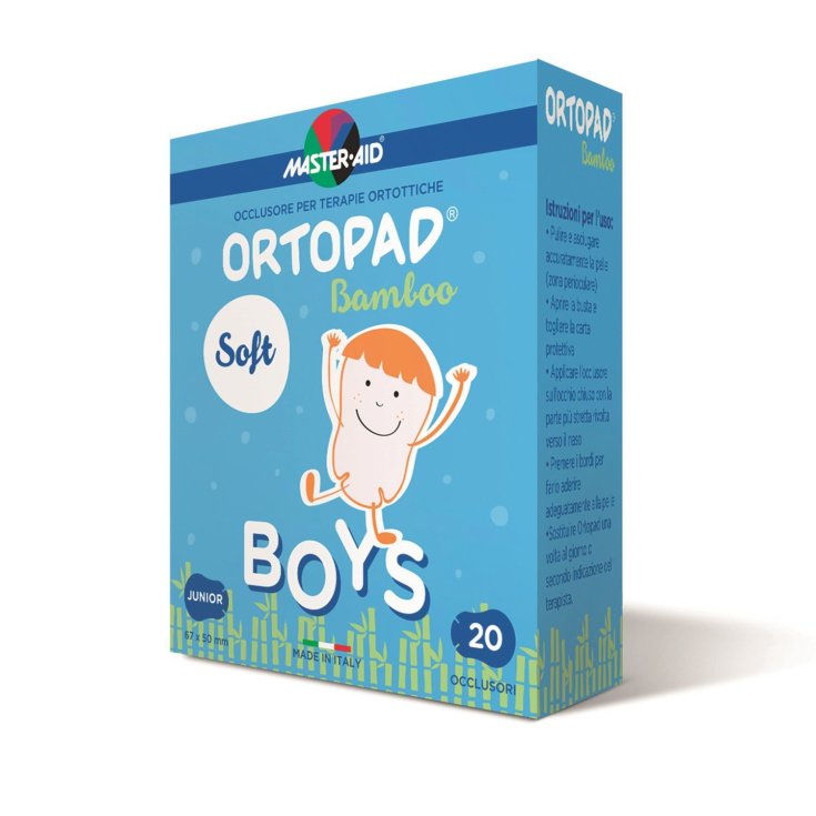 Ortopad Soft Boys Master-Aid 20 Pezzi