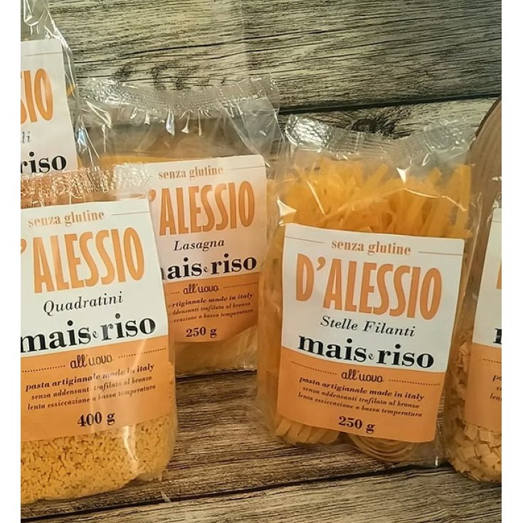 Rigatoni Mais e Riso D'Alessio 400g Rigatoni Mais e Riso D'Alessio 400g