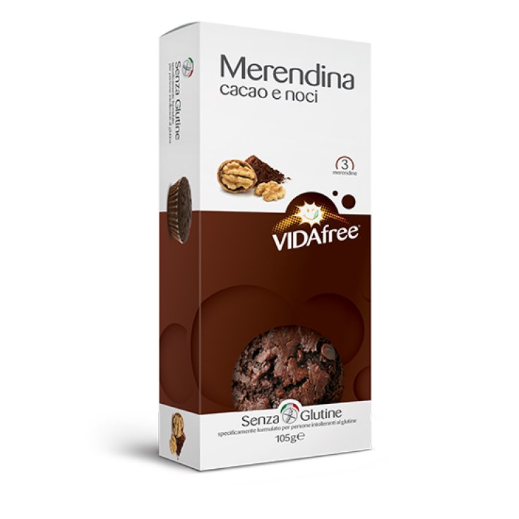 Merendina Cacao e Noci VIDAfree 3x35g