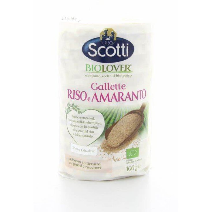 Gallette Di Riso E Amaranto Biolover Scotti 100g