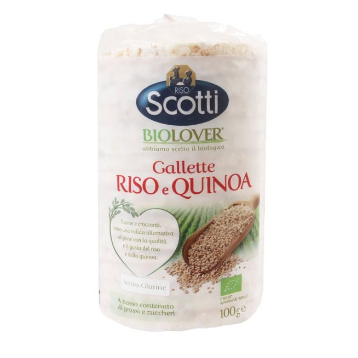 Gallette Di Riso E Quinoa Biolover Scotti 100g