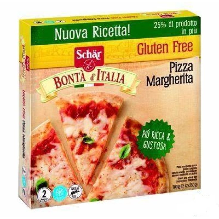 Bontà D'Italia Pizza Margherita Surgelata Schär 2x350g