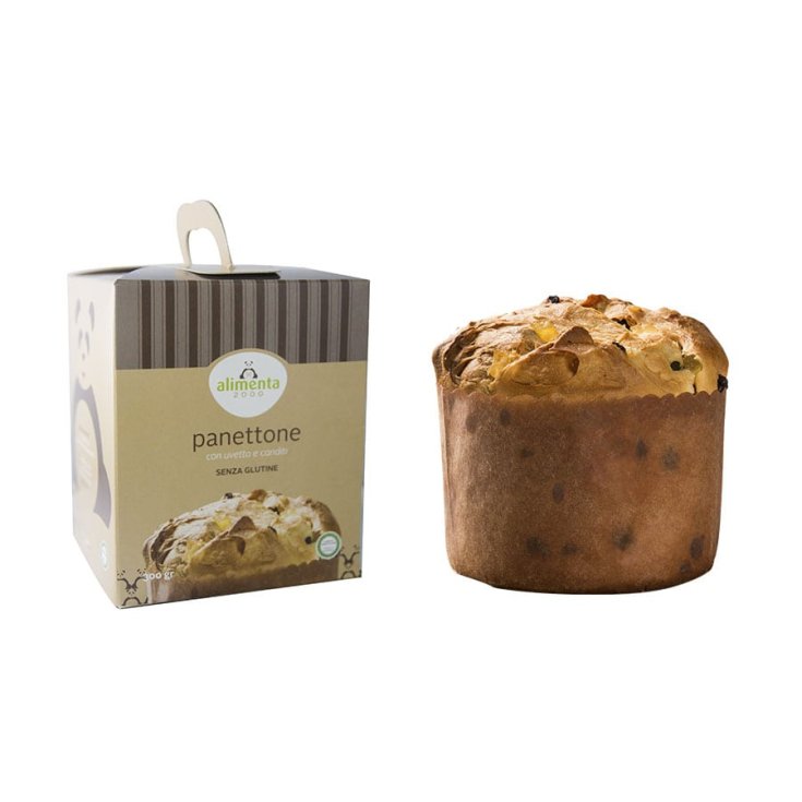 Panettone Con Canditi e Uva Sultanina Alimenta 2000 300g