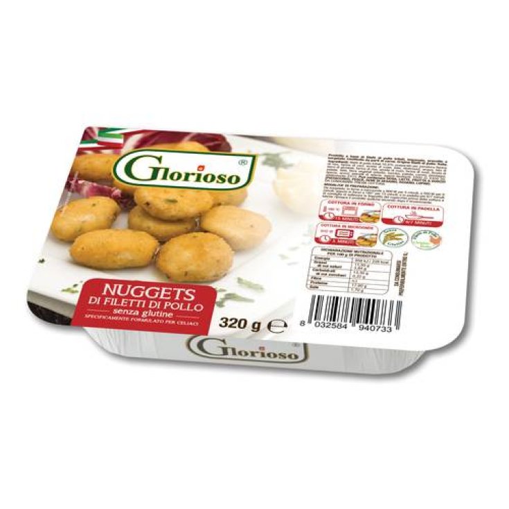 Nuggets di Filetti di Pollo Surgelato Glorioso® 320g