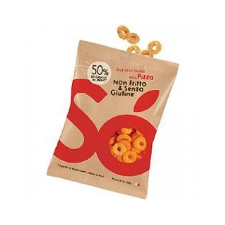 Snack di Mais e Riso Gusto Pizza Snack Italy 70g