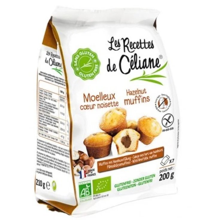 Mini Muffin alle Nocciole Les Recettese de Céliane 200g