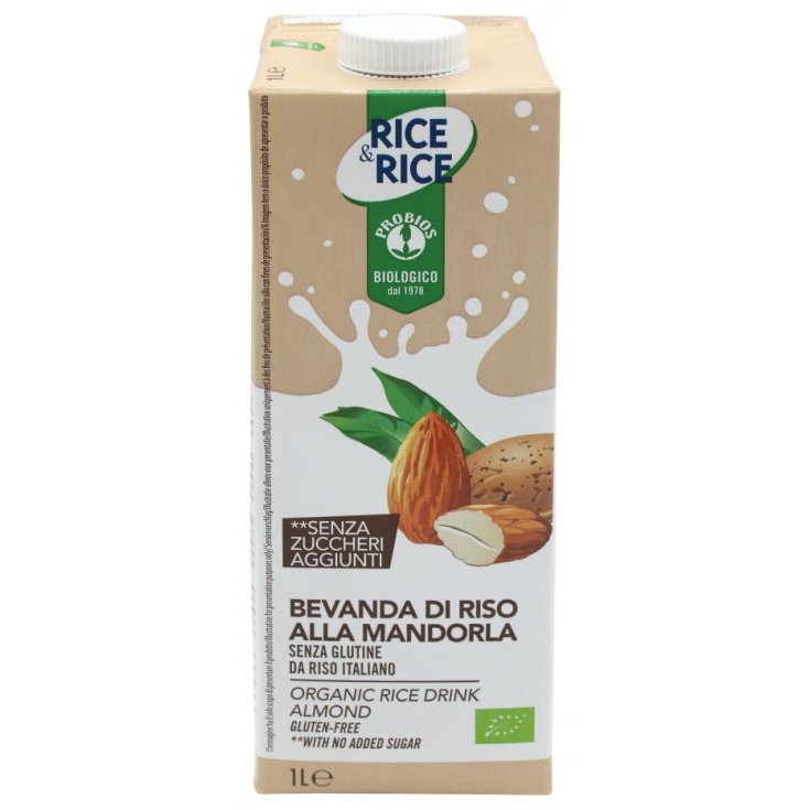 Rice&Rice Bevanda Di Riso Alla Mandorla Probios 1l