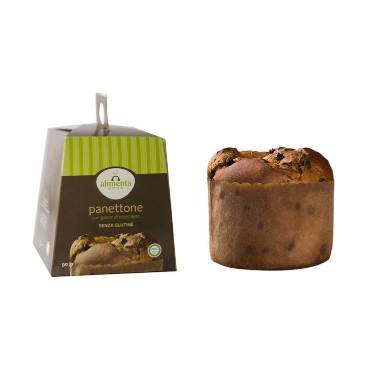 Panettone Con Gocce di Cioccolato Alimenta 2000 90g