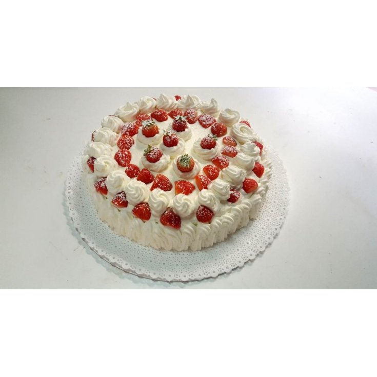 Torta Chantilly E Fragole Maria Salemme 750g