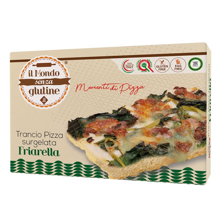 Trancio Pizza Surgelata Friarella Il Mondo Senza Glutine 200g