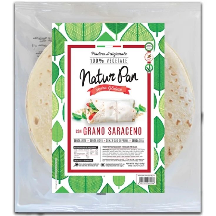 Piadina Artigianale Con Grano Saraceno Natur Pan 180g