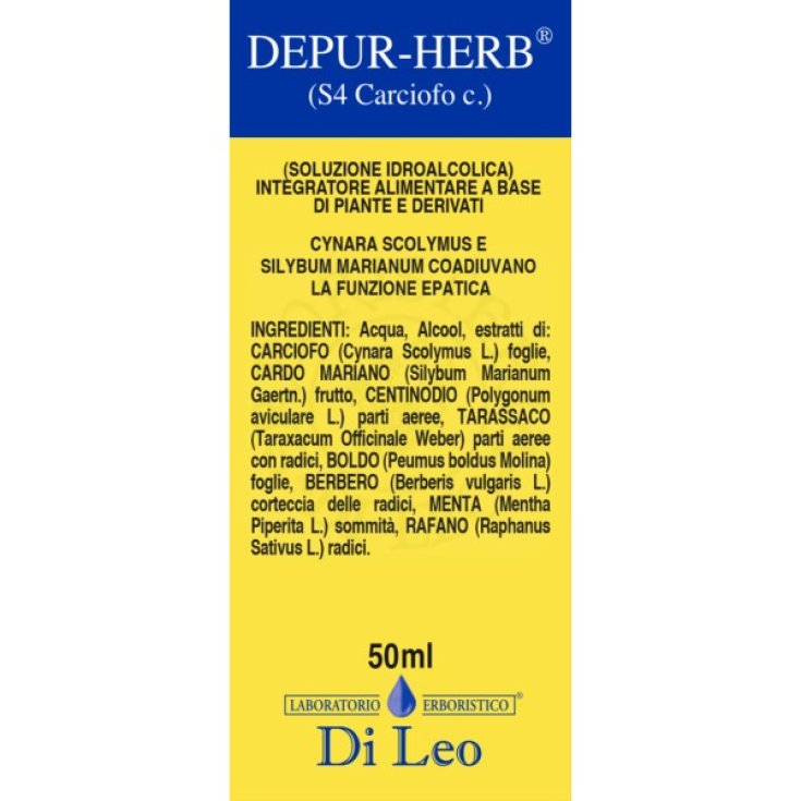 Depur-Herb (S4 Carciofo C.) Di Leo 50ml