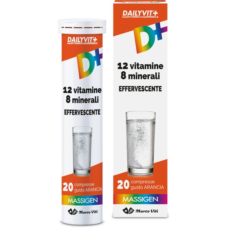 12 Vitamine 8 Minerali DailyVit+ Massigen 20 Compresse