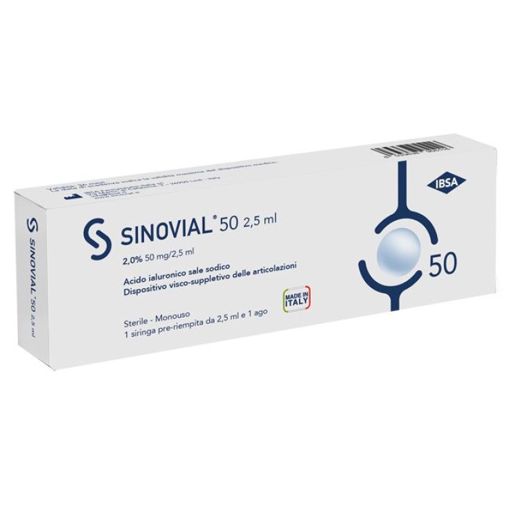 Sinovial 50 2,5ml IBSA 1 Siringa