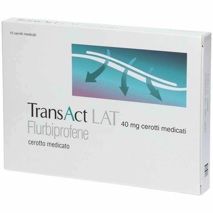 TransAct Lat 40mg 10 Cerotti Medicati