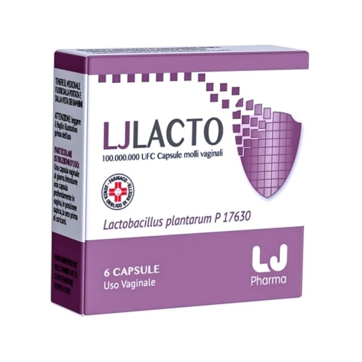 LjLacto Lactobacillus plantarum LJ Pharma 6 Capsule Vaginali