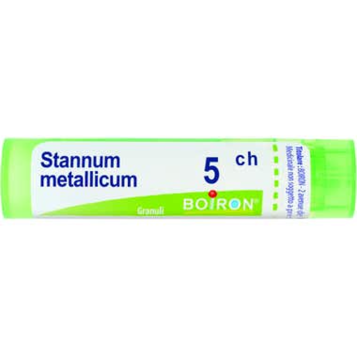 Stannum Metallicum 5CH Boiron Granuli 1 Tubo