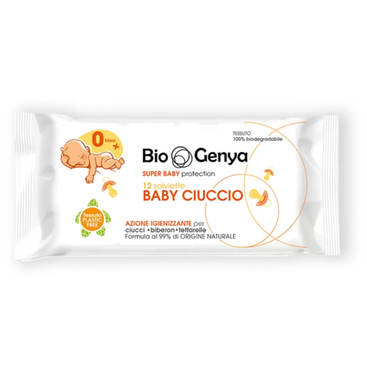 Salviette Baby Ciuccio BioGenya 12 Pezzi