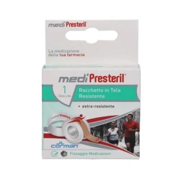 Medipresteril® Cerotto Rocchetto Tela 5mX1,25cm