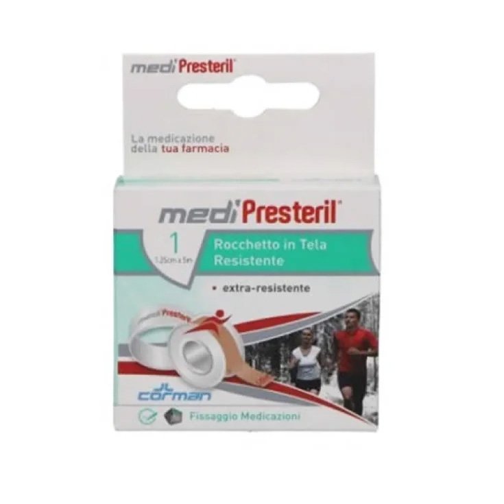 Medipresteril&reg; Cerotto Rocchetto Tela 5mx1,25cm
