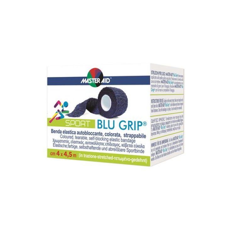 Sport Blu Grip cm4x4,5mm Master-Aid 1 Pezzo
