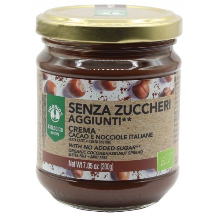 Crema Cacao e Nocciole Italiane Probios 200g