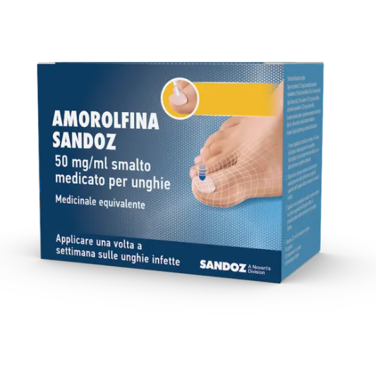 Amorolfina Sandoz Smalto Medicato Sandoz 2,5ml