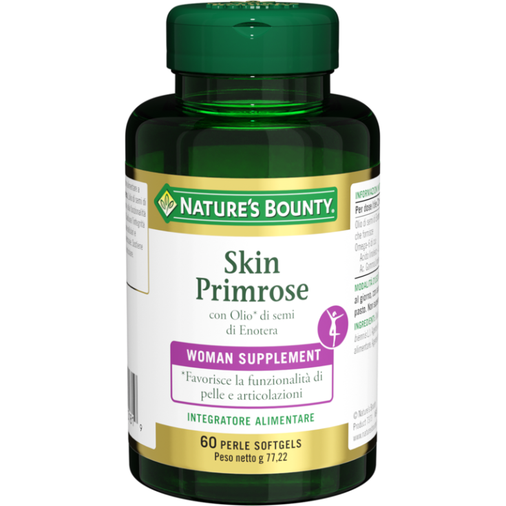Skin Primrose Nature's Bounty 60 Perle