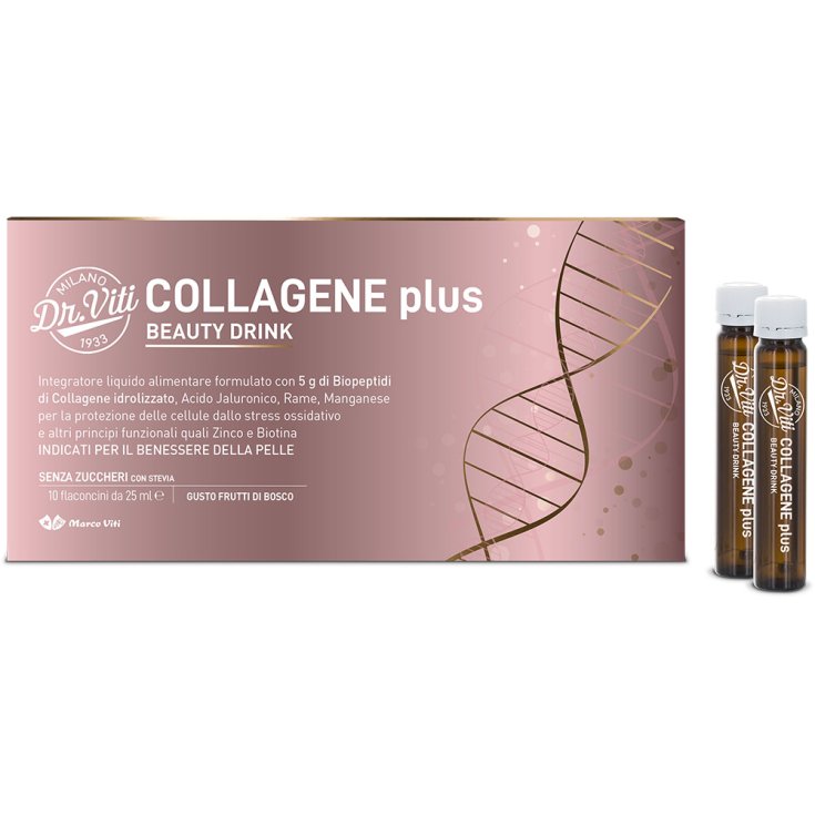 Collagene Plus Beauty Drink Dr.Viti 10 Flaconcini