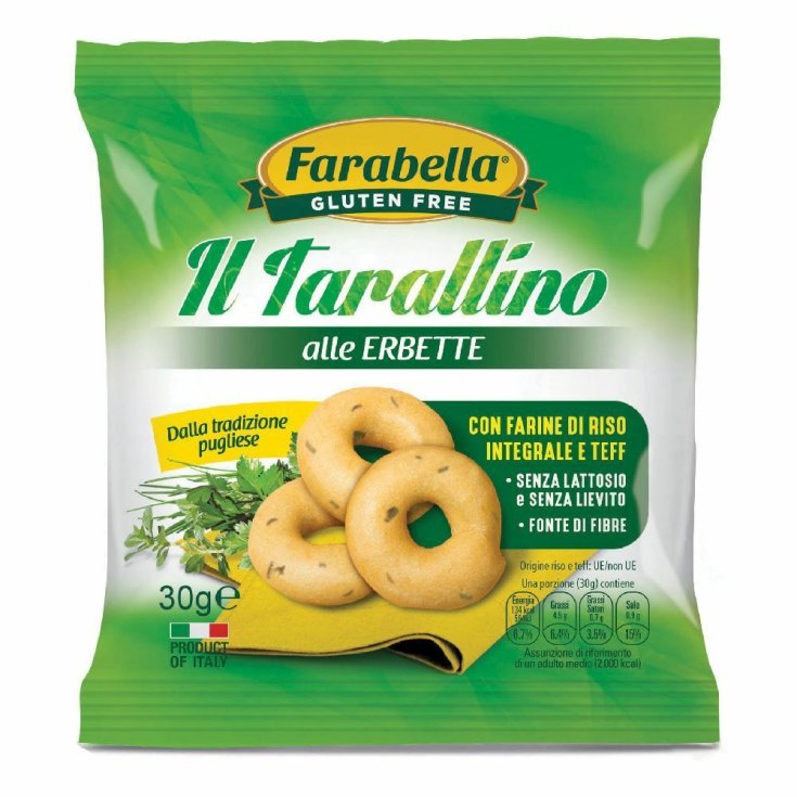 Il Tarallino Alle Erbette Farabella 30g