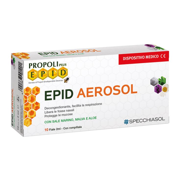 Epid Aerosol Propoli Plus E.P.I.D.® Specchiasol 10x2ml