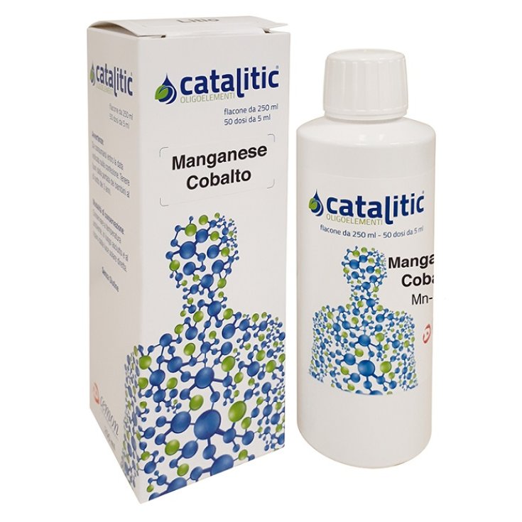 Catalitic oligoelementi  Manganese Cobalto Mn-Co  Flacone da 250 ml 50 dosi da 5 ml