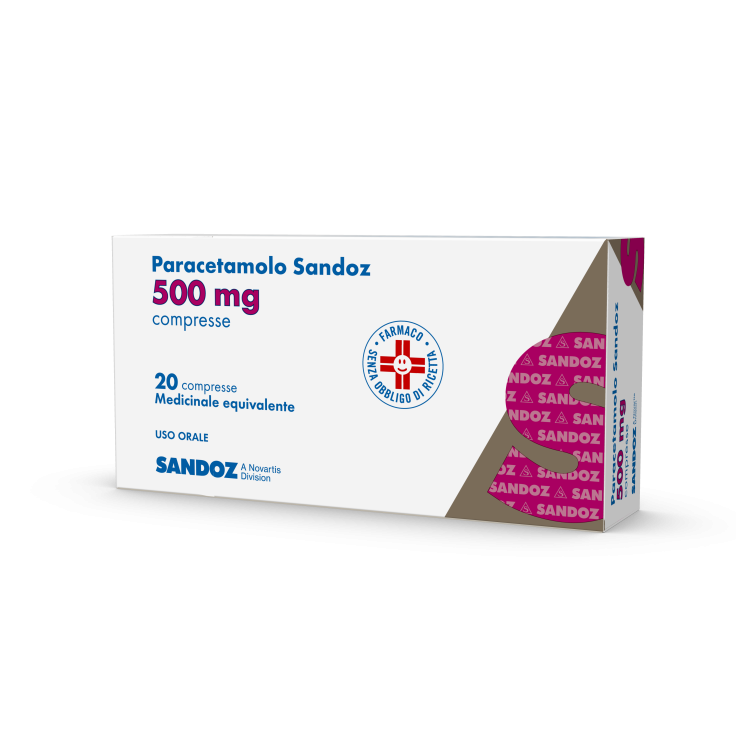 Paracetamolo 500mg Sandoz 20 Compresse