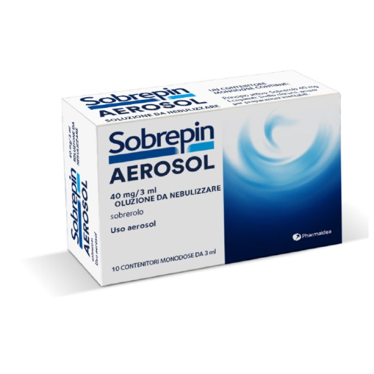 Sobrepin Aerosol 40mg/3ml Sobrerolo Pharmaidea 10x3ml