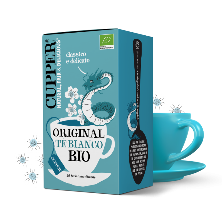 Tè Bianco Classico Biologico Cupper® 20 Filtri