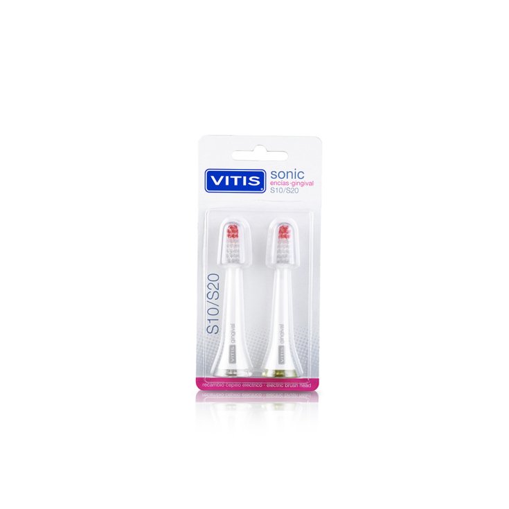 Vitis&reg; Sonic Testine Gingival 2 Pezzi