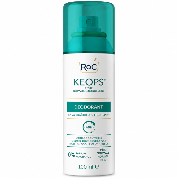 RoC Keops Deodorante Spray Fresco 100 ml RoC Keops Deodorante Spray Fresco 100 ml