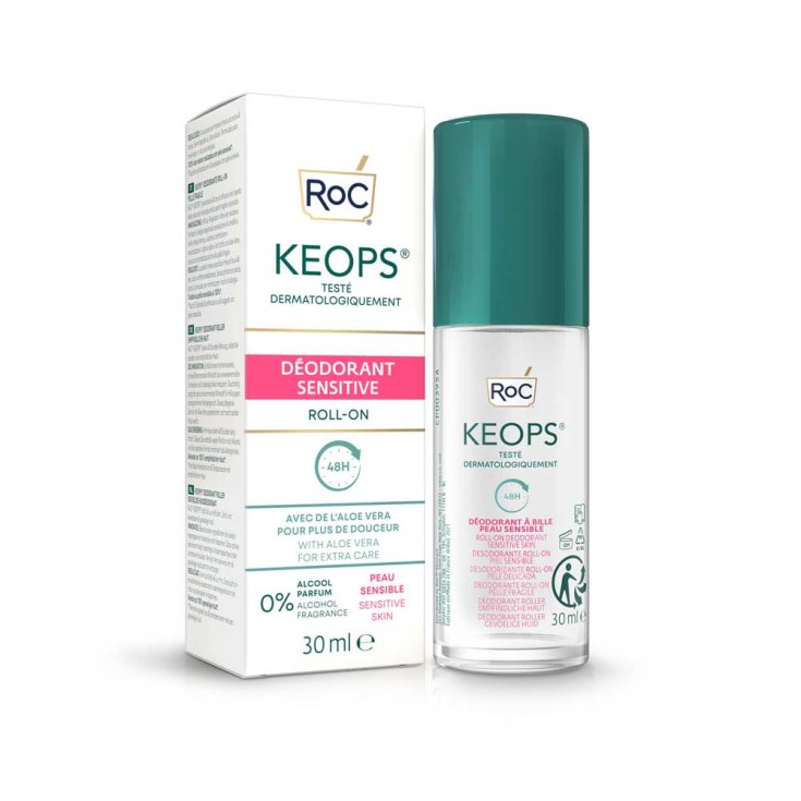 Keops® Deodorante Roll-On 48h Sensitive RoC® 30ml