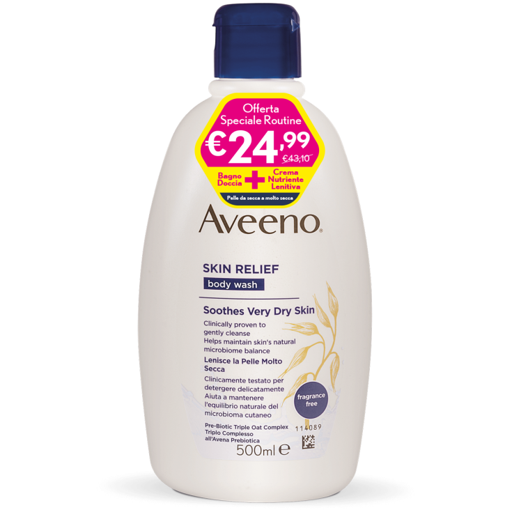 Skin Relief Bagno Doccia + Crema Lenitiva Aveeno®