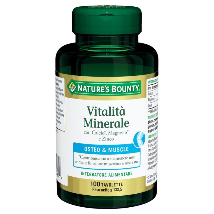 Vitalità Minerale Nature's Bounty 100 Tavolette 