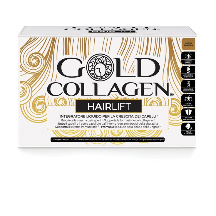 Gold Collagen Hairlift 10 Flaconcini