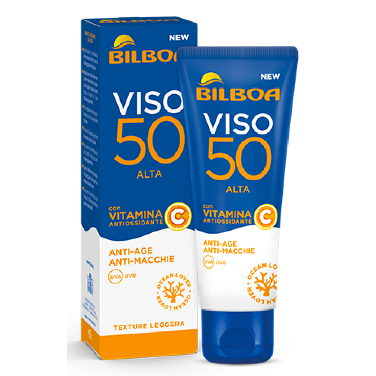 Crema Viso Con Vitamina C Spf50 Bilboa 50ml