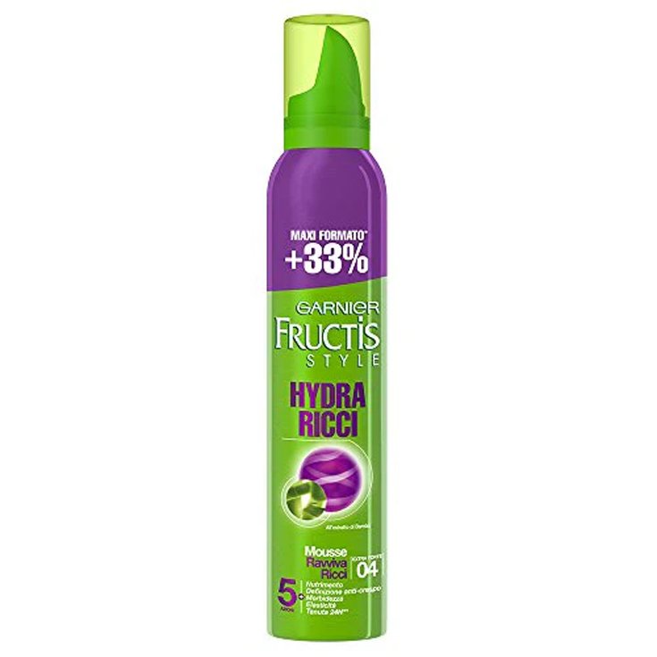 Fructis Style Spuma Hydra Ricci Garnier 200ml